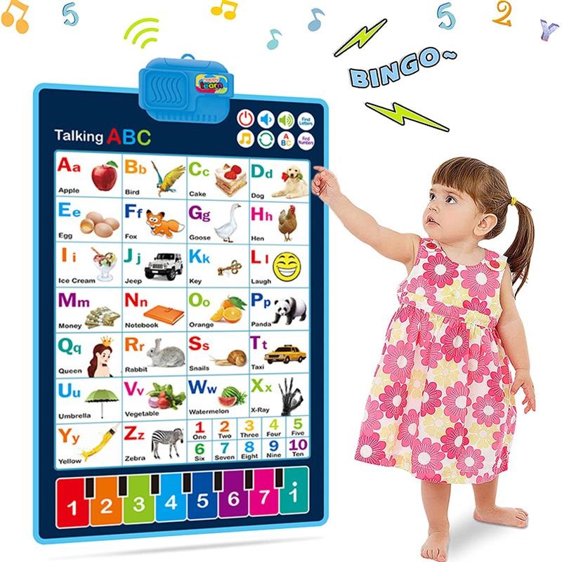 7 in 1 Kids Interactive Learning Chart - Toymallpk