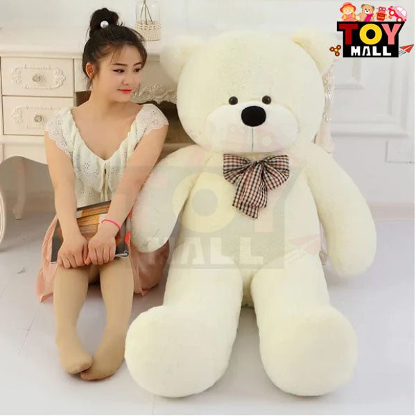 7 Feet Plush Teddy Bear Toy DIY Gift 7FT - Toymallpk