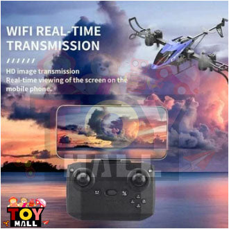 RC Helicopter  8 Channels 720p Camera Remote Control Aircraft - Toymallpk