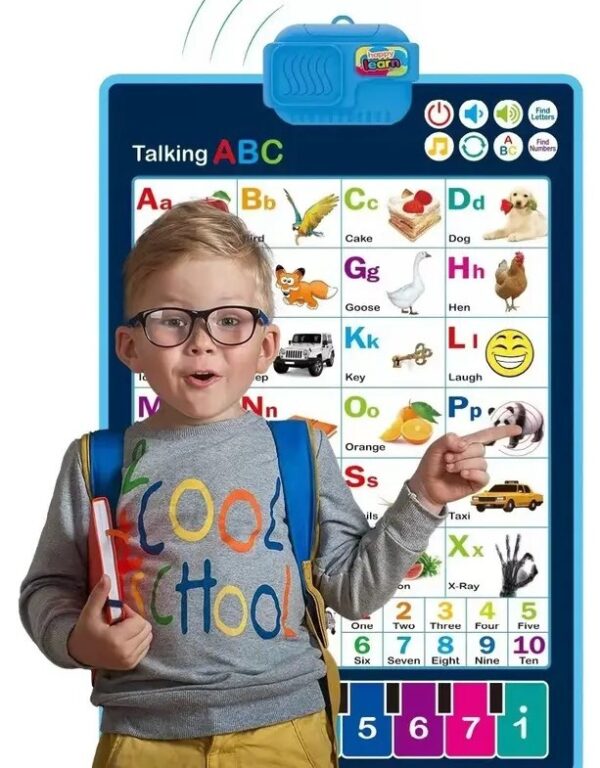 7 in 1 Kids Interactive Learning Chart