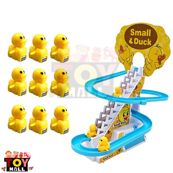 Duck Race Track Set with LED Flashing Lights - Toymallpk