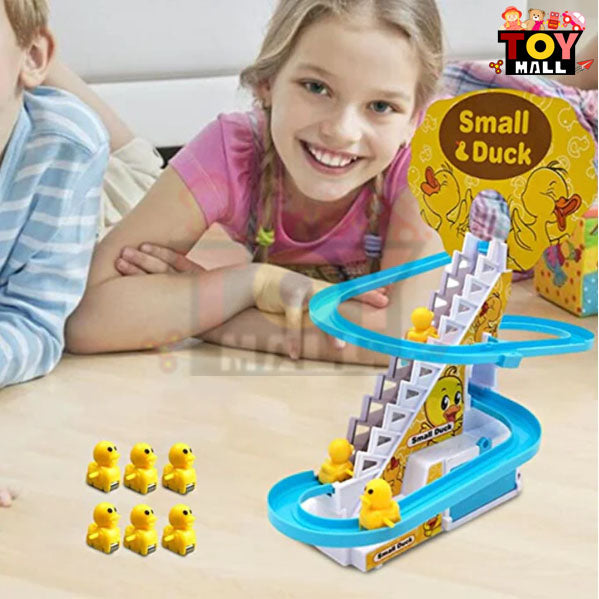 Duck Race Track Set with LED Flashing Lights - Toymallpk