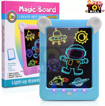 3D Magic Drawing Pad - Toymallpk