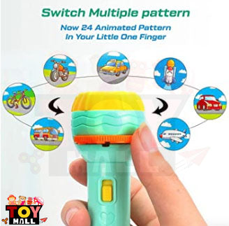 PROJECTOR LAZER OR FLASHLIGHT FOR KIDS - Toymallpk