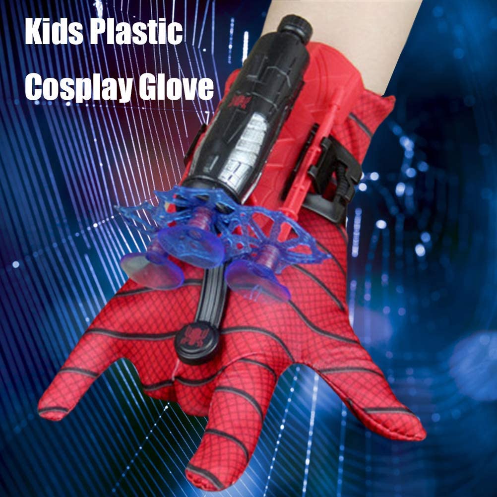 Spiderman Gloves Web Shooter for Kids,Launcher - Toymallpk