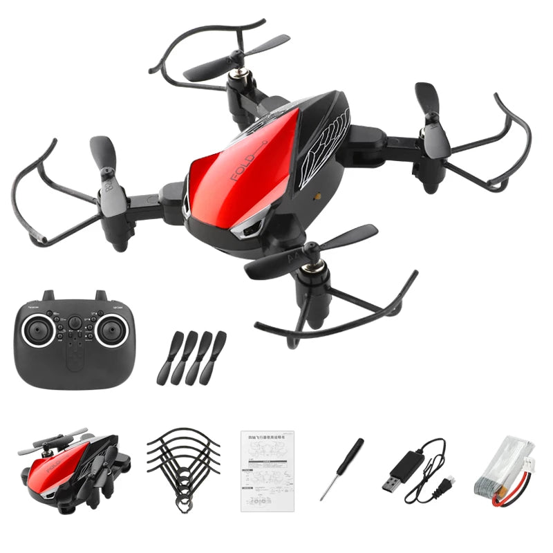 Mini Drone RC Quadcopter Altitude Hold Mode UAV 360° Flip Helicopter Best Gift For Kids - Toymallpk