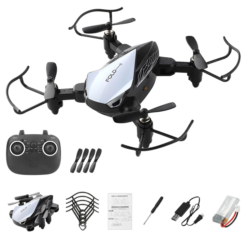 Mini Drone RC Quadcopter Altitude Hold Mode UAV 360° Flip Helicopter Best Gift For Kids - Toymallpk