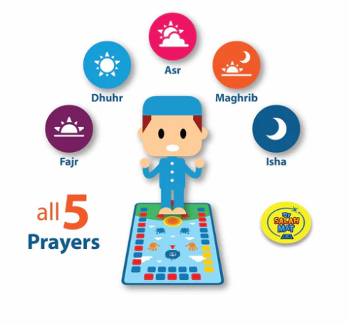 SALAH MAT FOR KIDS Teaching Salah resources - Toymallpk