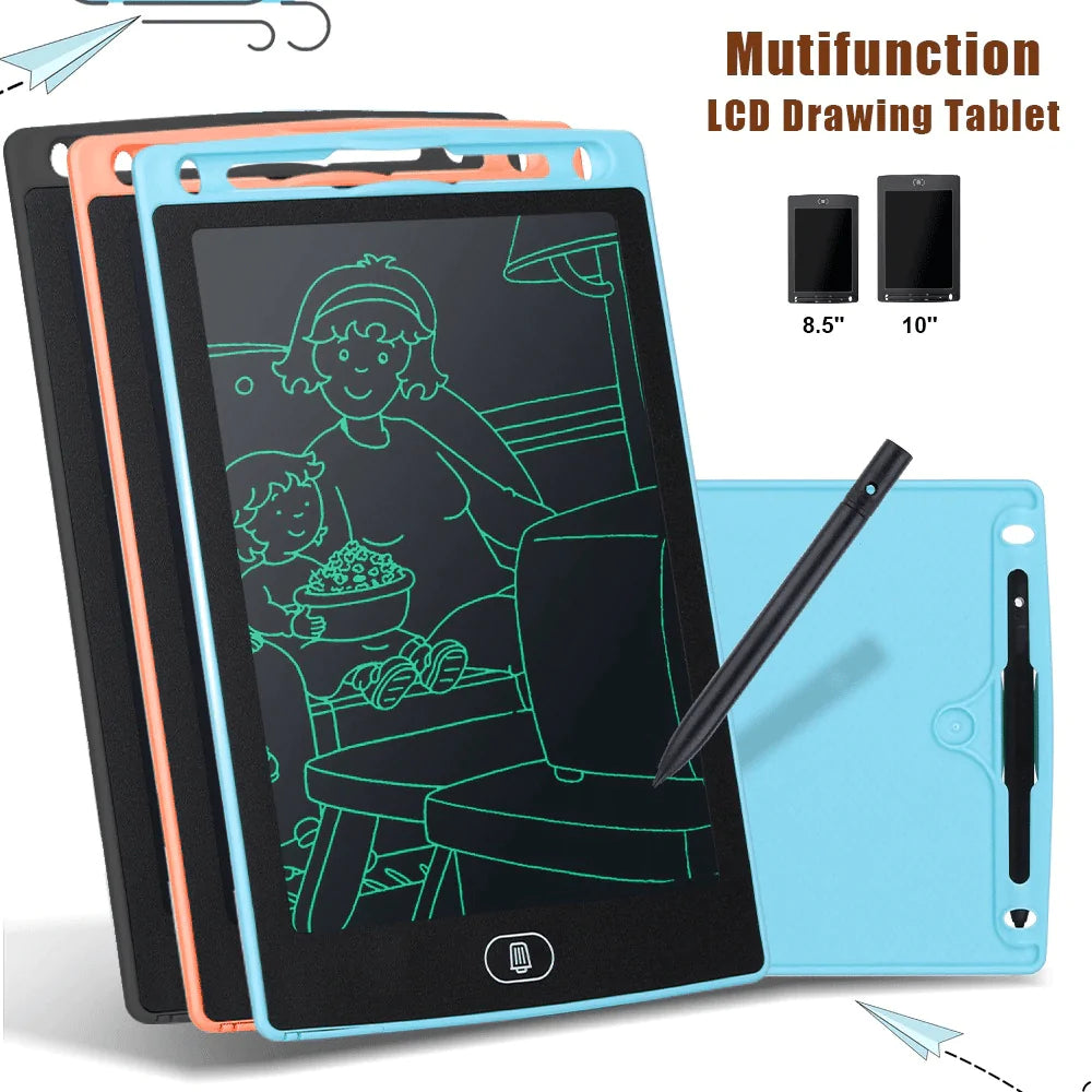 LCD Writing Tablet In INCHES SIZE MULTI COLOR