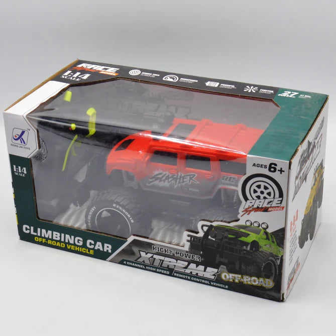 Rechargeable RC Off Road Climbing Car - Toymallpk