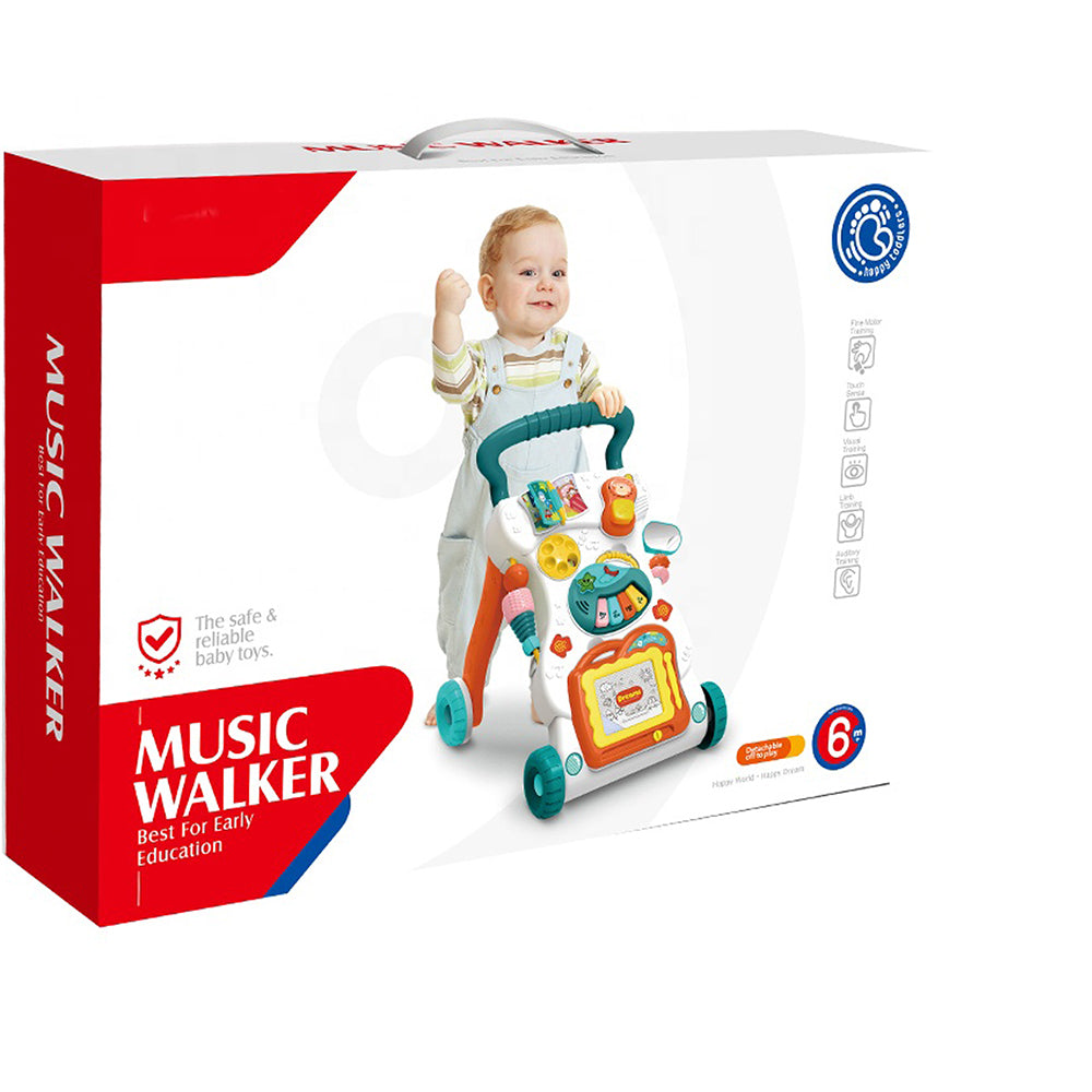 Play Baby Music Walker with Gadgets - Toymallpk