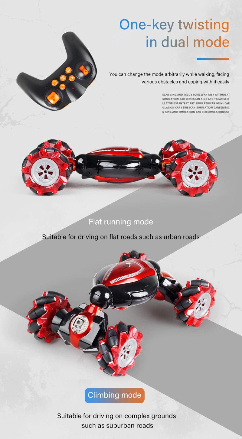 REMOTE CONTROL STUNT CAR - Toymallpk