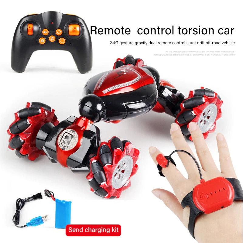 REMOTE CONTROL STUNT CAR - Toymallpk